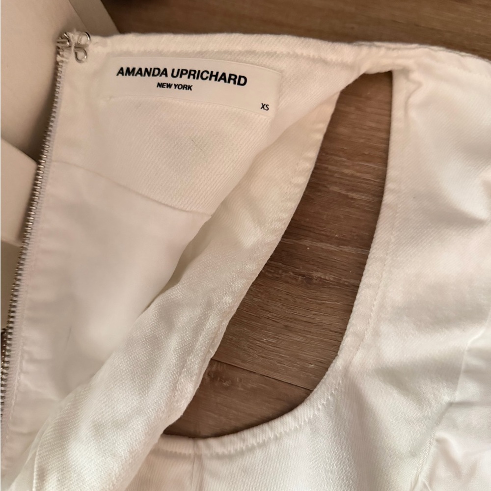Amanda Uprichard white Set with Zipper Detail - Picture 4 of 8